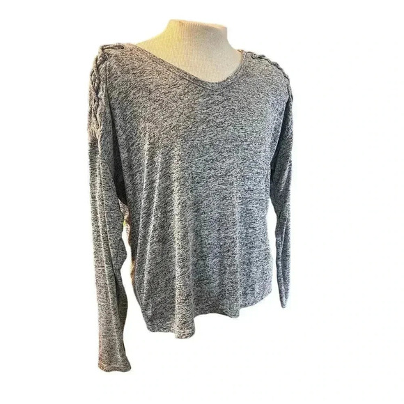 workshop womens shirt size large laced shoulder detail - Picture 1 of 5